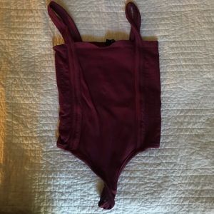 URBAN OUTFITTERS BODYSUIT SQUARE NECK